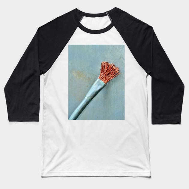 The Paint Brush Baseball T-Shirt by Cynthia48